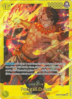 Portgas.D.Ace PRB-02 OP07-119 SEC The Best Vol 2 One Piece NM - Image 1