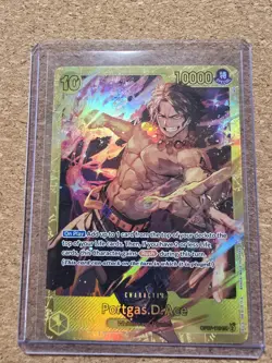 Portgas.D.Ace PRB-02 OP07-119 SEC The Best Vol 2 One Piece NM - Image 3