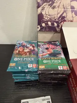 One Piece Eb03 Heroines Booster Box + OP08 OP12 Packs + Extras read description - Image 3