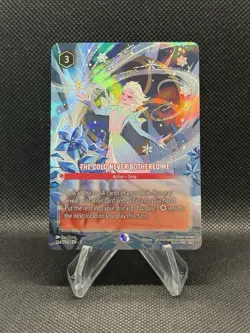 Disney Lorcana - The Cold Never Bothered Me- Winterspell - Enchanted 234/204 - Image 1