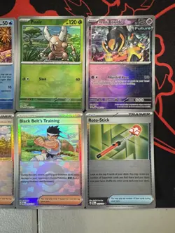 Pokemon TCG Prismatic Evolutions 8 Card Pokeball Lot NM Pinsir Goldeen ++ - Image 2
