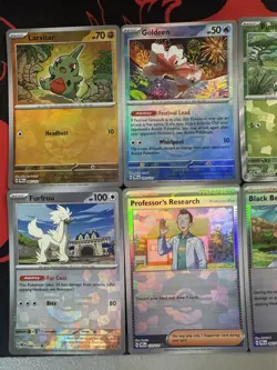 Pokemon TCG Prismatic Evolutions 8 Card Pokeball Lot NM Pinsir Goldeen ++ - Image 4