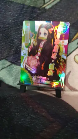 DEMON SLAYER TCG SLR NEZUKO KAMADO ANIME WAIFU CARD - Image 2