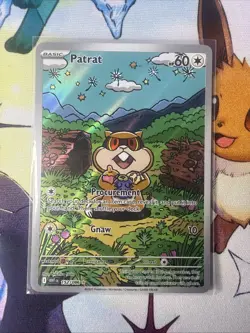 Patrat 152/086 - Illustration Rare - White Flare - Pokemon Card - NM/M - Image 1