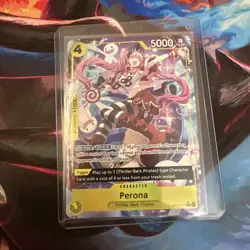 Perona Alt Art OP14-111 R THE AZURE SEA'S SEVEN. ENGLISH CARD. - Image 1