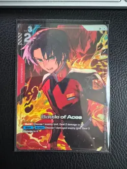 Battle of Aces - GD01-111 R+ Alt Art GUNDAM TCG CARD GAME ENGLISH NEWTYPE RISING - Image 1