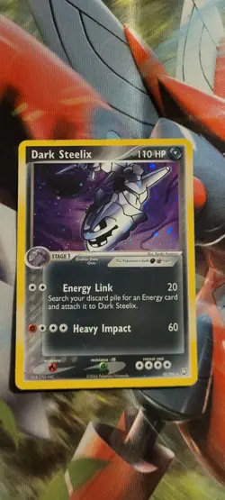 Pokemon TCG - Dark Steelix 10/109 EX Team Rocket Returns Holo Foil Card - Image 1