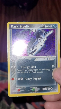 Pokemon TCG - Dark Steelix 10/109 EX Team Rocket Returns Holo Foil Card - Image 2