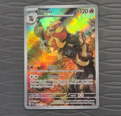 Pyroar Paldea Evolved 200/193 Illustration Rare Holo Pokemon Card NM - Image 1
