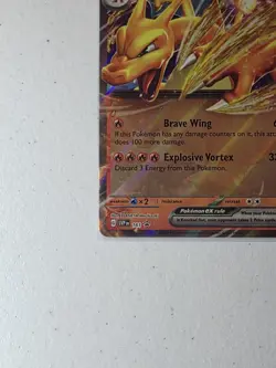 Pokemon Black Star Promo Cards #161 Charizard ex - Image 5