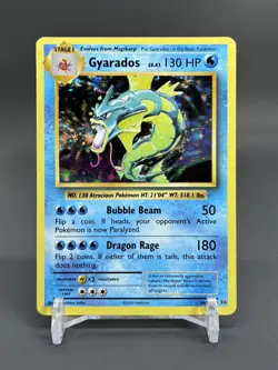 Pokemon Gyarados TCG Holo Rare Card 34/108 XY Evolutions 2016 NM - Image 1