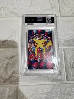 1998 POKEMON TELEVI-KUN MAGAZINE PLAYING CARDS GASTLY/GENGAR/HAUNTER PSA 10! - Image 4
