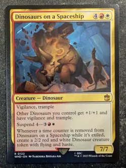 Dinosaurs on a Spaceship - UB Doctor Who (MTG) - Image 1