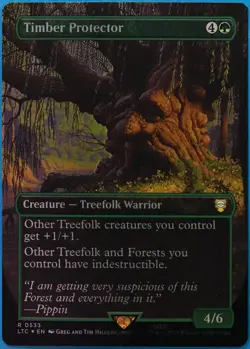 Timber Protector (Borderless) FOIL The Lord of the Rings MINT (512133) ABUGames - Image 1