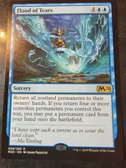 Flood of Tears 59/280 Rare Core Set MTG Magic The Gathering - Image 1