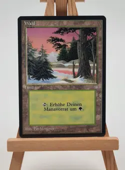 Forest (M.2) Ice Age Magic Card MTG German (Forest (M.2) - Image 1