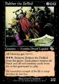 *MRM* FR/VF Balthor le souillC - Balthor the Defiled MTG JUD - Image 1