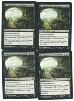 4 x Verbindungen zur Unterwelt / Underworld Connections - RAVNICA - deutsch - Image 1