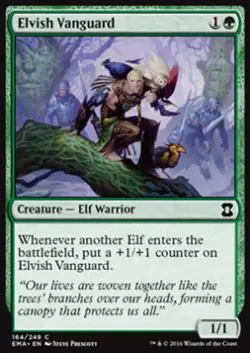 MTG ELVISH VANGUARD EXC - AVANGUARDIA ELFICA - EMA - MAGIC - Image 1