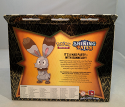 Pokemon Shining Fates TCG Mad Pin Party Bunnelby Box Factory Sealed - Image 2