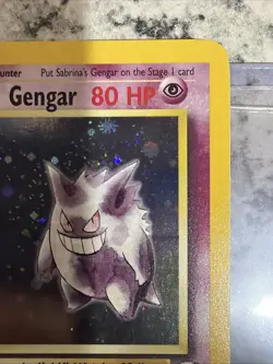 1st Edition Sabrina's Gengar 14/132 Holo Gym Heroes Pokemon NM Priced To Sell - Image 2