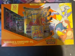 Pokemon TCG Reshiram And Charizard GX Premium Collection Sealed Box - Image 1
