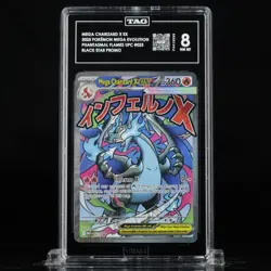 Mega Charizard X ex 023 Black Star Promo TAG 8 2025 Phantasmal Flames - Image 1