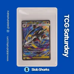 2025 POKEMON INFERNO X JAPANESE #113/080 MEGA SHARPEDO EX SPECIAL ART RARE - Image 1