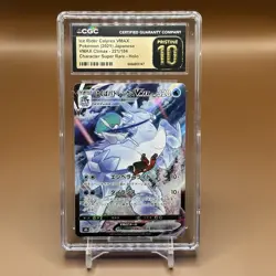 Pokemon TCG Japanese Ice Rider Calyrex VMAX Climax 221/184 CGC Pristine 10 - Image 1