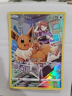 Pokemon TCG Eevee TG11/TG30 Brilliant Stars Trainer Gallery NM - Image 1