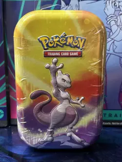 MEWTWO Pokemon TCG Kanto Power Mini Tin Sealed - Image 1