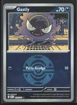 123/217 Gastly - Ascended Heroes - Reverse Holo Dusk Poke Ball NM Pokemon - Image 1