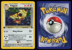 Pidgeot 8/64 Rare Jungle Holo 1st Edition Pokemon - Image 3