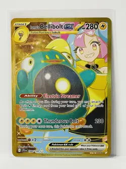 Iono’s Bellibolt Ex Hyper Rare 188/159 Journey Together Pokemon TCG - Image 1