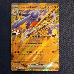 Pokemon Cynthia's Garchomp EX 104/182 DRI Prize Pack - Image 1
