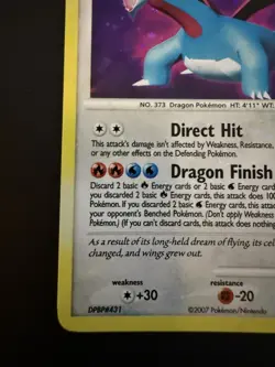 Pokemon TCG Secret Wonders Salamence 18/132 Rare Holo NM - Image 5