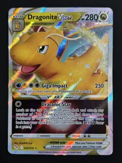 Dragonite VSTAR - 050/078 PGO Pokemon GO Ultra Rare NM Pokemon TCG - Image 1