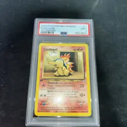 2000 POKEMON 1st Edition Neo Genesis CYNDAQUIL #57 PSA 9 MINT - Image 4