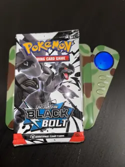 22.7g HEAVY Pokemon Scarlet & Violet Black Bolt Booster Pack New Sealed - Image 1