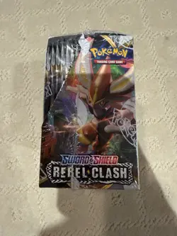 Pokemon TCG Sword Shield Rebel Clash Booster Box BRAND NEW FACTORY SEALED - Image 5