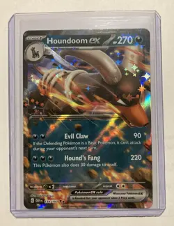 Double Rare Holo Houndoom EX 134/197 OBF: Obsidian Flame - Pokemon TCG - NM/M - Image 1