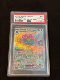 PSA 10 Venusaur EX SIR 198/165 Pokemon 151 Graded Slab - English - Image 1