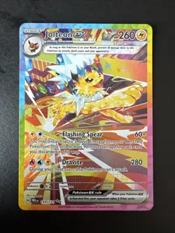 Pokemon TCG: Jolteon ex #153/131 SV: Prismatic Evolutions SIR NM - Image 1