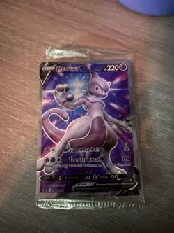 Mewtwo V SWSH229 Pokemon Black Star Promo Sword & Shield | SEALED - Image 1
