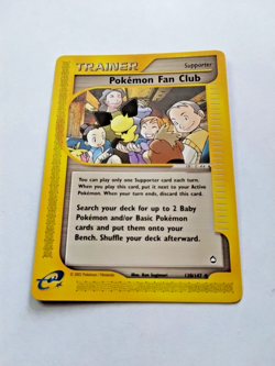 Pokemon TCG Pokemon Fan Club Aquapolis 130/147 Reg. 1st Ed. Uncom.- Uncirculated - Image 2