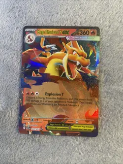 Mega Charizard Y ex 022/217 Ascended Heroes English Pokemon TCG NM - Image 1
