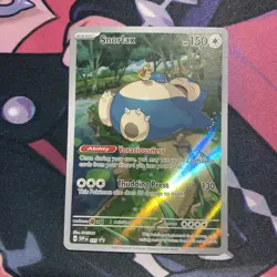 Pokemon TCG Snorlax SVP 051 Full Art Holo Black Star Promo NM - Image 1