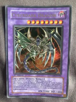 YUGIOH CYBERDARK DRAGON CDIP-EN035 1ST ULTRA - Image 1