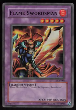 Flame Swordsman LOB-003 LOB The Legend of Blue Eyes White Dragon Yu-Gi-Oh - Image 1