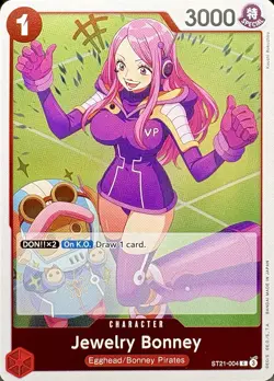 Jewelry Bonney ST21 | One Piece TCG: EX Gear 5 English — Foil NM - Image 1